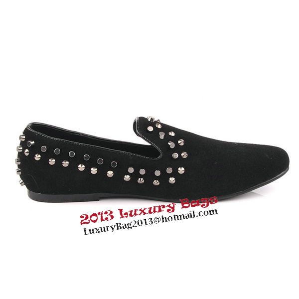 Giuseppe Zanotti Ballerina Flat GZ0365 Black