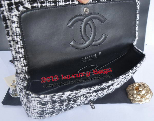 Chanel 2.55 Series Flap Bag Fabric CHA1112 Black