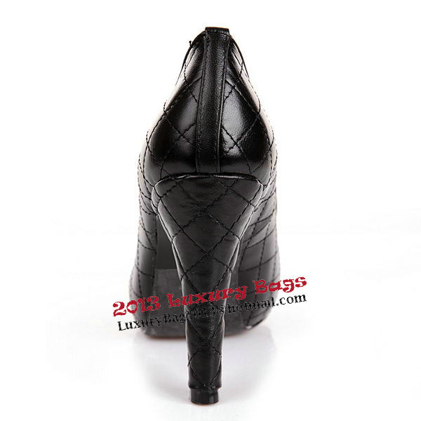 Chanel Sheepskin Leather Pump CH0959 Black