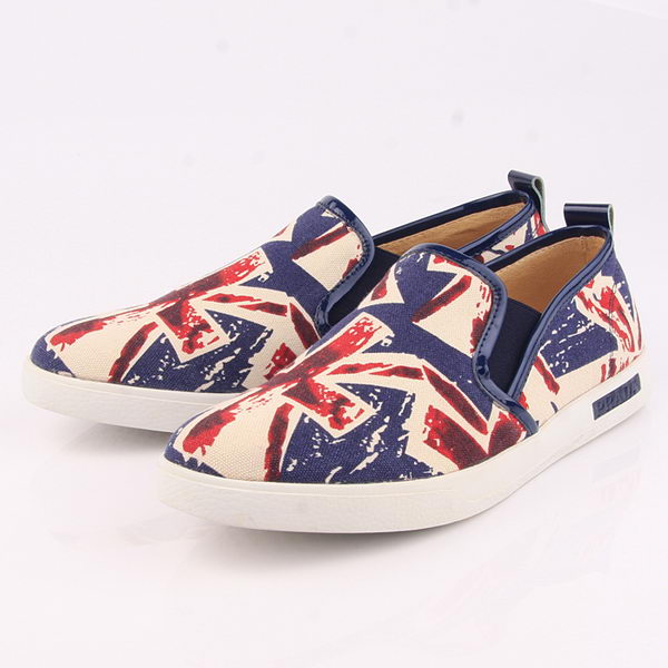 PRADA Casual Shoes Canvas PD335 Blue