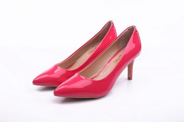 Salvatore Ferragamo Patent Leather Pump FL0460 Rose