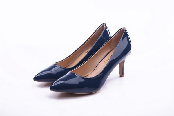 Salvatore Ferragamo Patent Leather Pump FL0460 Royal