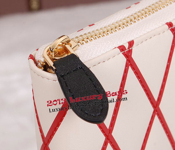 Louis Vuitton Fall Winter 2015 Zippy Wallet M60017 Red