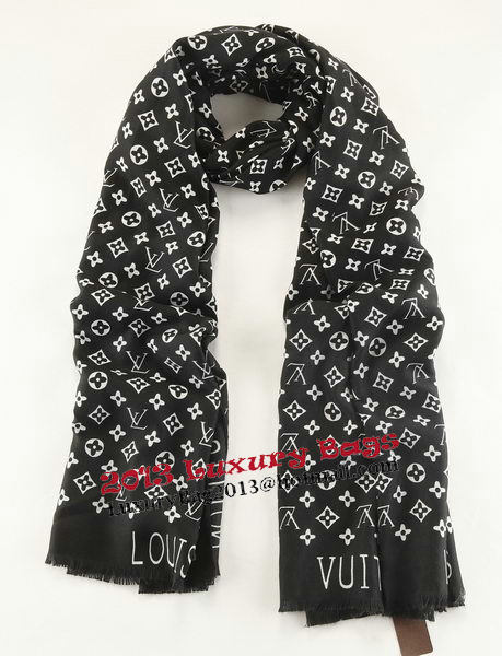 Louis Vuitton Scarves Cashmere LV6716 Black