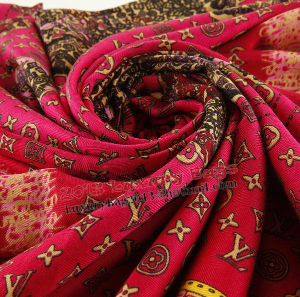 Louis Vuitton Scarves Cashmere LV6719A Rose