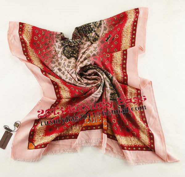 Louis Vuitton Scarves Cashmere LV6719C Pink