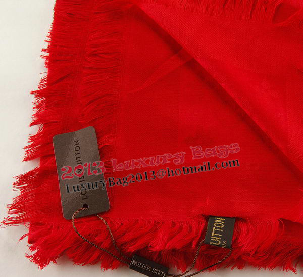 Louis Vuitton Scarves Cotton LV6723D Red