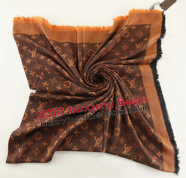Louis Vuitton Scarves Cotton LV6723E Brown