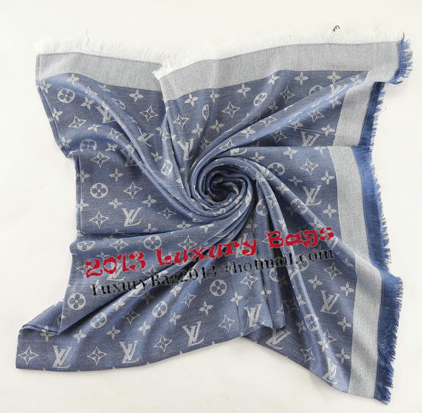 Louis Vuitton Scarves Cotton LV6723I Sky Blue