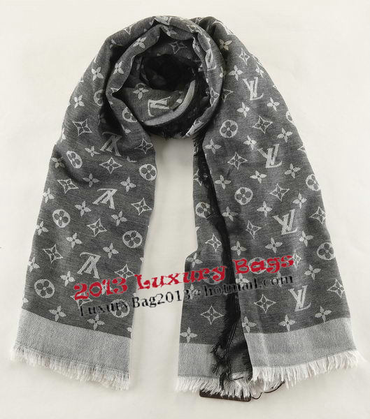 Louis Vuitton Scarves Cotton LV6723L Gray