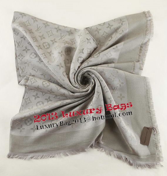 Louis Vuitton Scarves Cotton LV6724C Gray