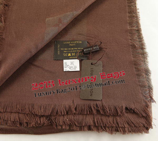 Louis Vuitton Scarves Cotton LV6724E Brown