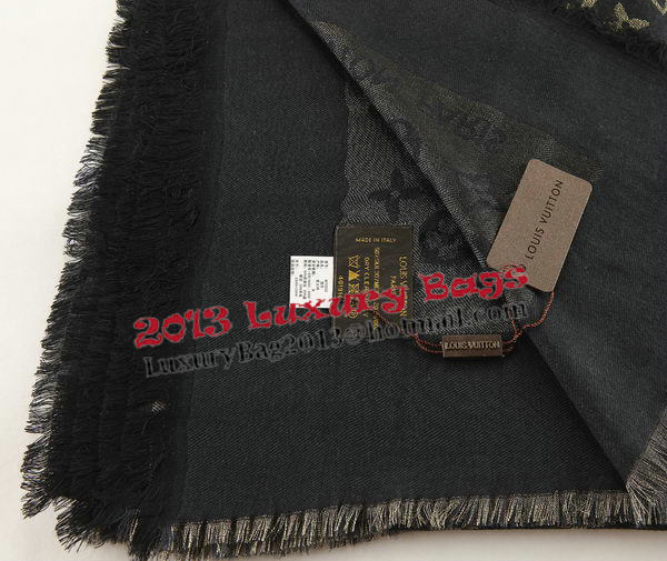 Louis Vuitton Scarves Cotton LV6724F Black