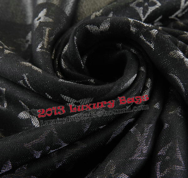 Louis Vuitton Scarves Cotton LV6725B Black
