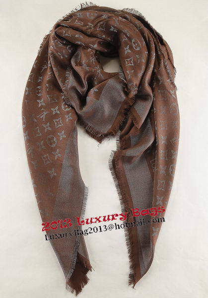 Louis Vuitton Scarves Cotton LV6725D Brown