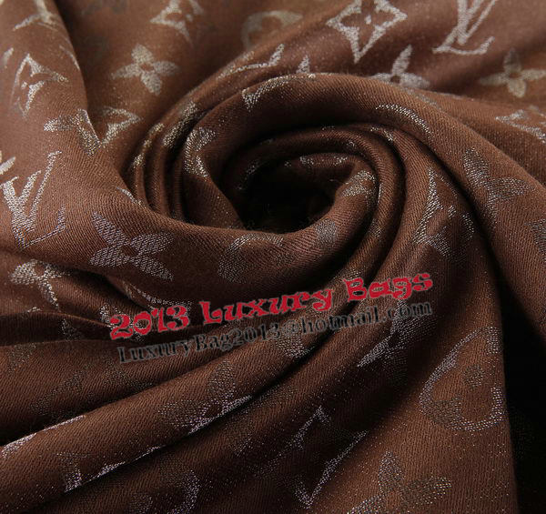 Louis Vuitton Scarves Cotton LV6725D Brown