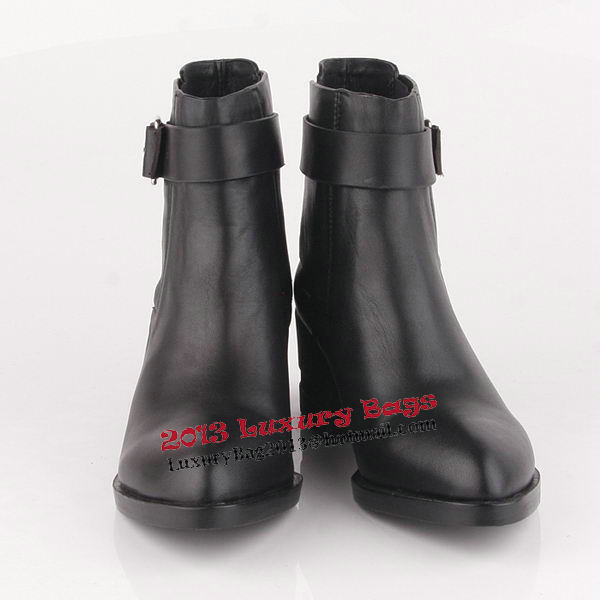 Alexander Wang Sheepskin Leather Ankle Boot AW090 Black