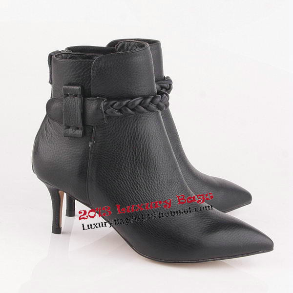 Valentino Ankle Boots 65MM Heels Sheepskin Leather VT189 Black