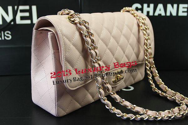 Chanel 2.55 Series Bags Pink Cannage Pattern Leather CFA1112 Gold