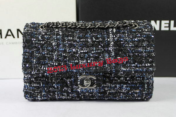 Chanel 2.55 Series Flap Bags Original Fabric CHA01112 Black