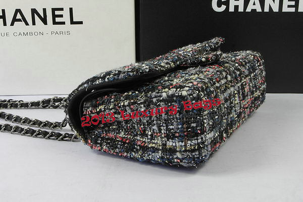 Chanel 2.55 Series Flap Bags Original Fabric CHA01112 Grey