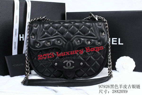 Chanel Cuise 2015 Sheepskin Leather A97926 Black