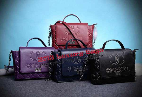 Chanel Cuise 2015 Tote Bag Original Leather A66338 Purple