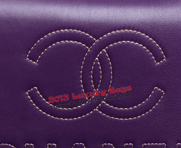 Chanel Cuise 2015 Tote Bag Original Leather A66338 Purple