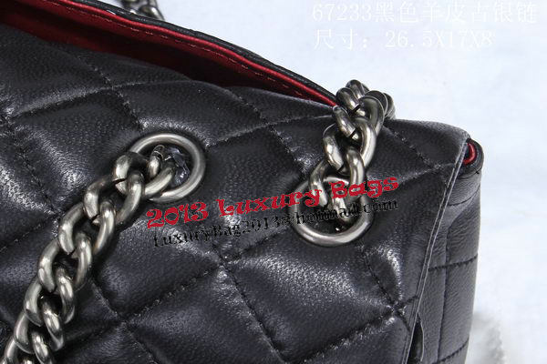 Chanel Sheepskin Leather Flap Bags A67233 Black