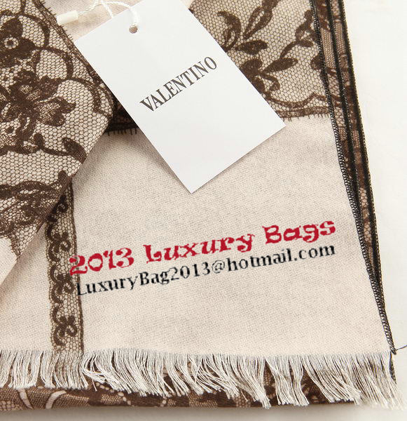 Valentino Scarves Cashmere VT6735B Brown