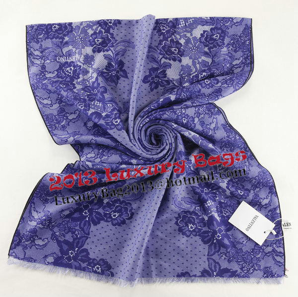 Valentino Scarves Cashmere VT6735D Purple