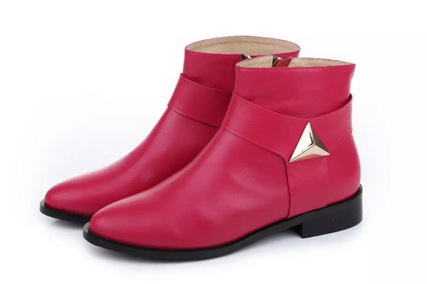 Valentino Sheepskin Leather Ankle Boot VT201 Rose