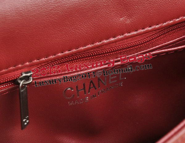 Chanel Cony Hair Flap Bag A92522 Burgundy