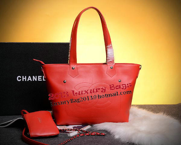Chanel 31 Ruc Cambon Tote Bag A61888 Red