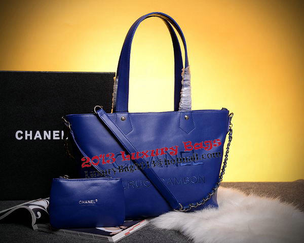 Chanel 31 Ruc Cambon Tote Bag A61888 Royal