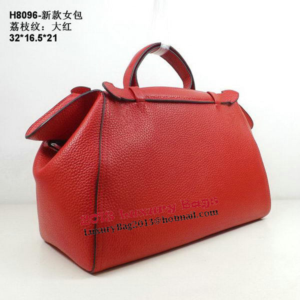 Hermes Oxer Top Handle Messenger Bag H8096 Red