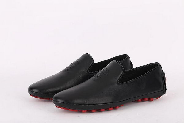 Alexander McQueen Calfskin Leather Casual Shoes MCQ255 Black