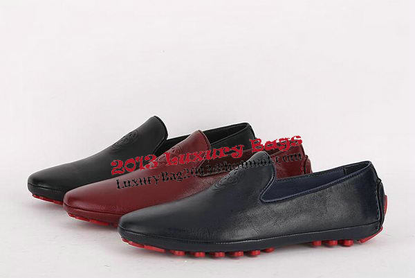 Alexander McQueen Calfskin Leather Casual Shoes MCQ255 Royal