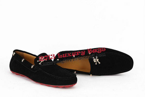 Alexander McQueen Suede Leather Casual Shoes MCQ251 Black