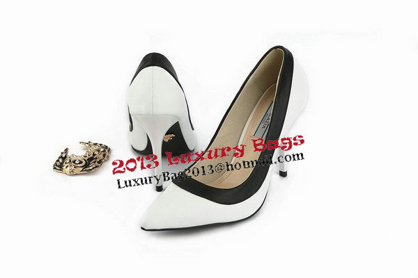 Prada Sheepskin Leather Pump PD339 White