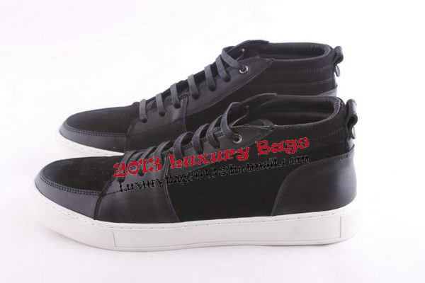 Yves Saint Laurent Casual Shoes Suede Leather YSL236 Black