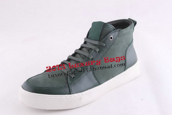 Yves Saint Laurent Casual Shoes Suede Leather YSL236 Green