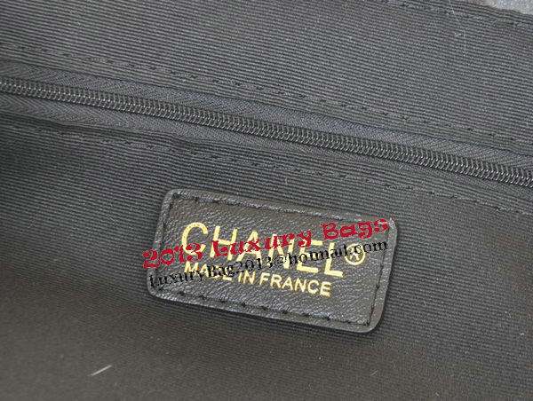 Chanel Backpack Villus Leather A68030 Blue