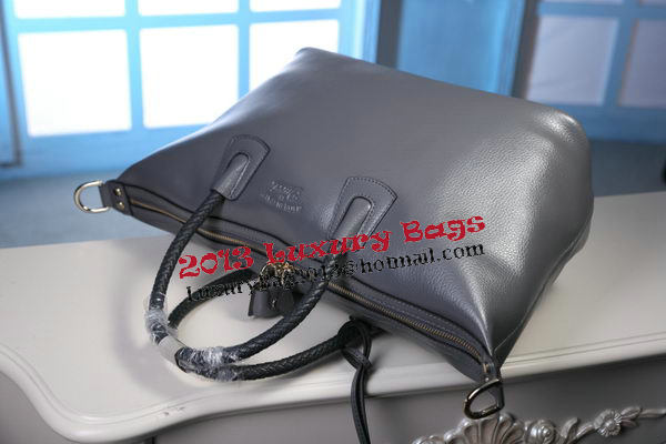Gucci Carry-on Duffle Bag Calfskin 325791 Gray