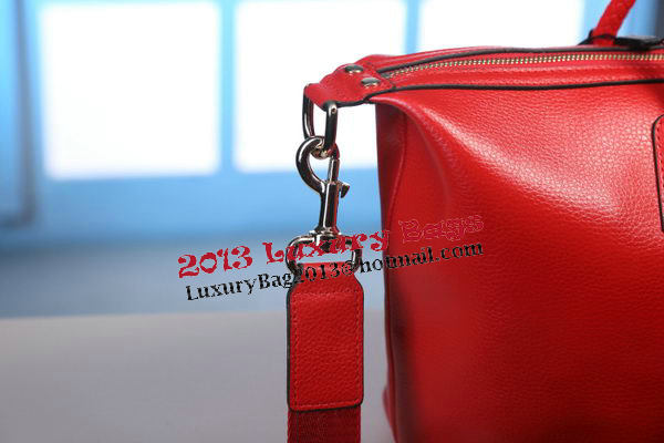 Gucci Carry-on Duffle Bag Calfskin 325791 Red