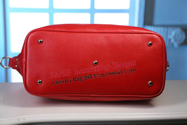 Gucci Carry-on Duffle Bag Calfskin 325791 Red