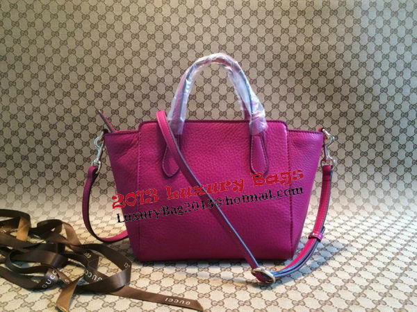 Gucci Swing mini Leather Top Handle Bag 368827 Peach
