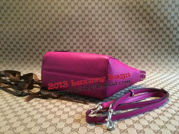 Gucci Swing mini Leather Top Handle Bag 368827 Peach