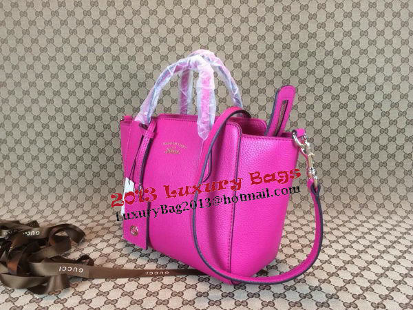 Gucci Swing mini Leather Top Handle Bag 368827 Rose