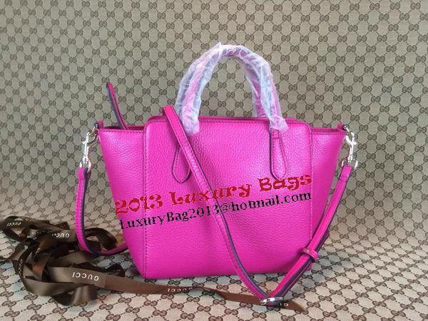 Gucci Swing mini Leather Top Handle Bag 368827 Rose